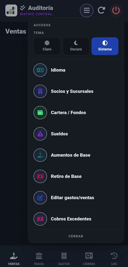 App de aprobaciones